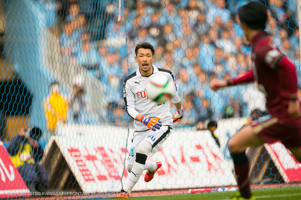 GK21/西部洋平選手 GK21/西部洋平選手
