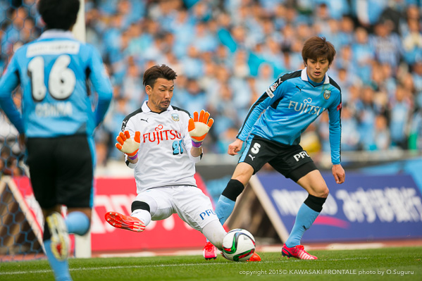GK21/西部洋平選手 GK21/西部洋平選手