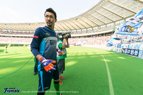 GK21/西部洋平選手 GK21/西部洋平選手