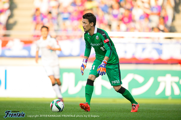 GK21/西部洋平選手 GK21/西部洋平選手