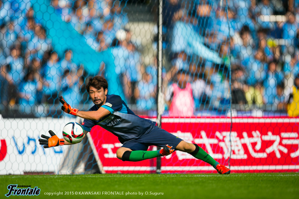 GK21/西部洋平選手 GK21/西部洋平選手