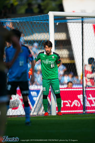 GK21/西部洋平選手 GK21/西部洋平選手