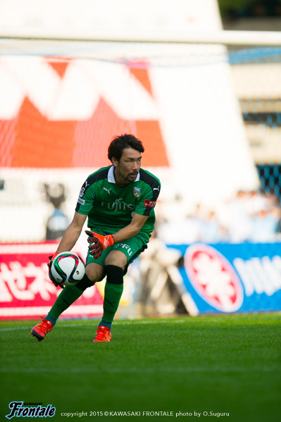 GK21/西部洋平選手 GK21/西部洋平選手