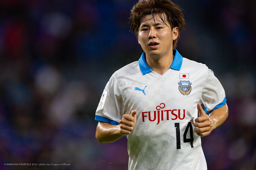 MF14 / 脇坂 泰斗選手 MF14 / 脇坂 泰斗選手