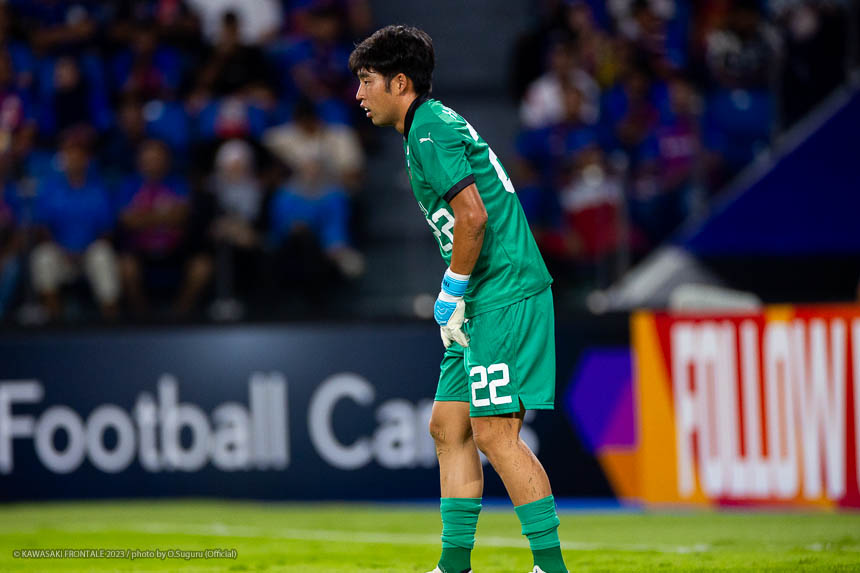 GK22 / 早坂 勇希選手 GK22 / 早坂 勇希選手