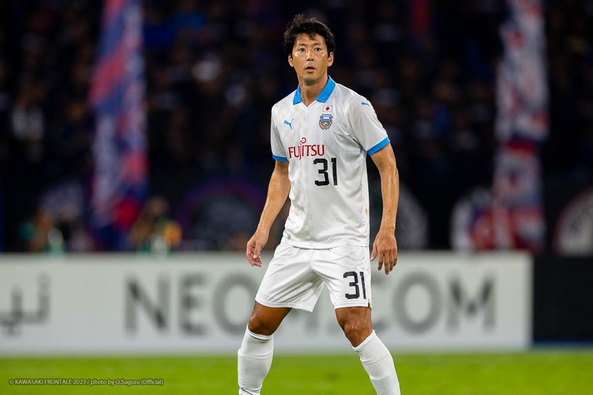 MF31 / 山村 和也選手 MF31 / 山村 和也選手