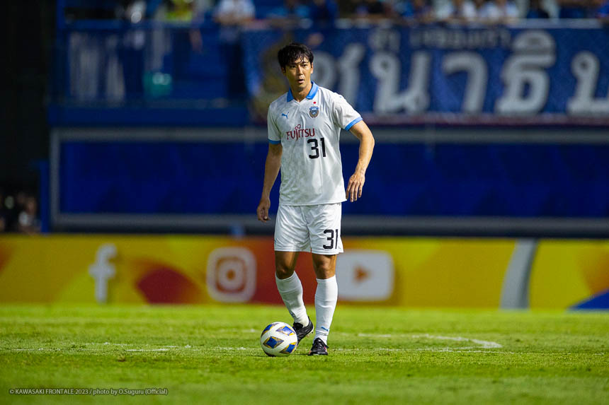 MF31 / 山村 和也選手 MF31 / 山村 和也選手