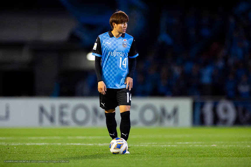 MF14 / 脇坂 泰斗選手 MF14 / 脇坂 泰斗選手