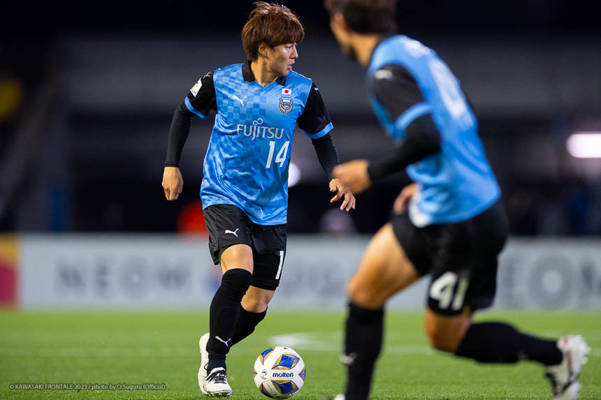 MF14 / 脇坂 泰斗選手 MF14 / 脇坂 泰斗選手