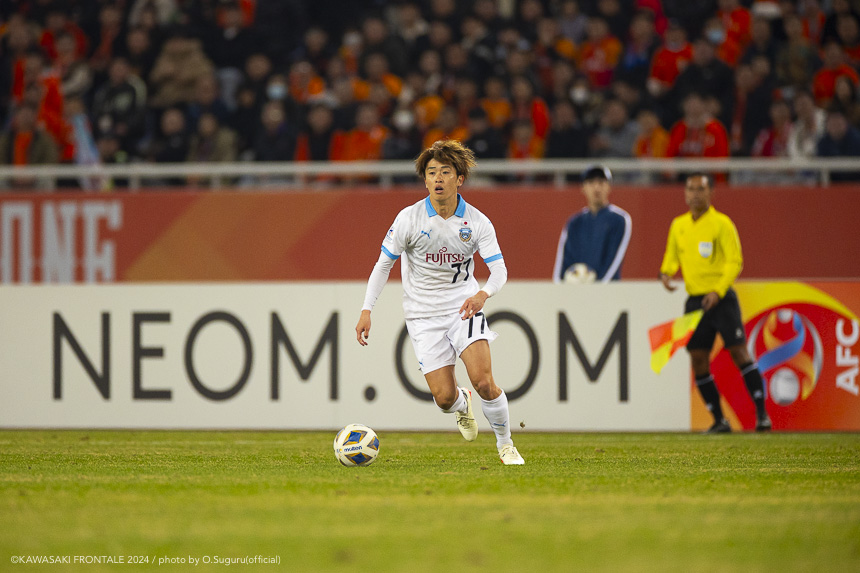 MF77/山本 悠樹選手 MF77/山本 悠樹選手