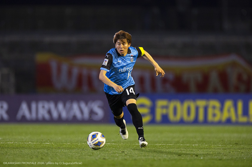 MF14/脇坂 泰斗選手 MF14/脇坂 泰斗選手