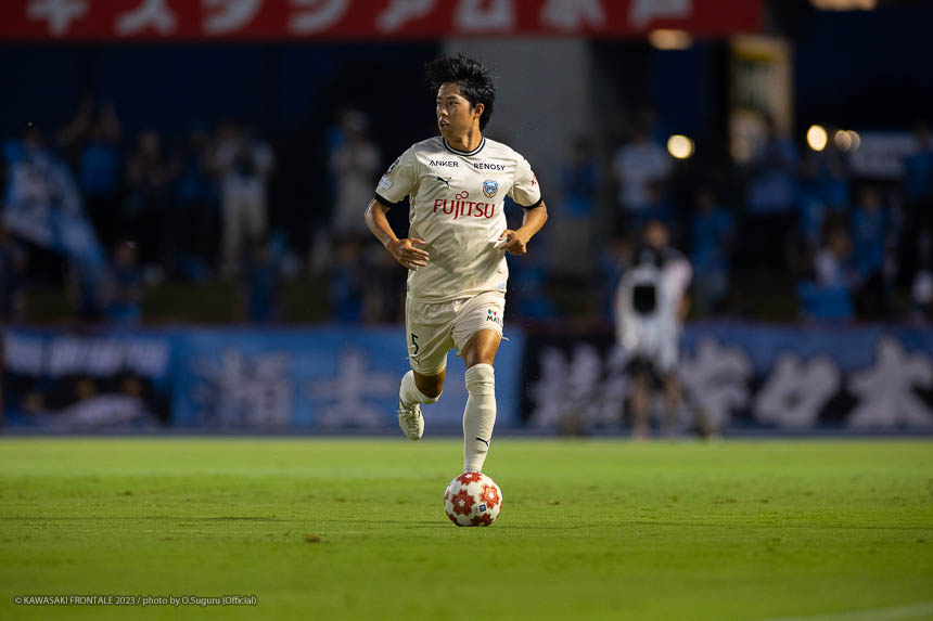 DF5 / 佐々木 旭選手 DF5 / 佐々木 旭選手