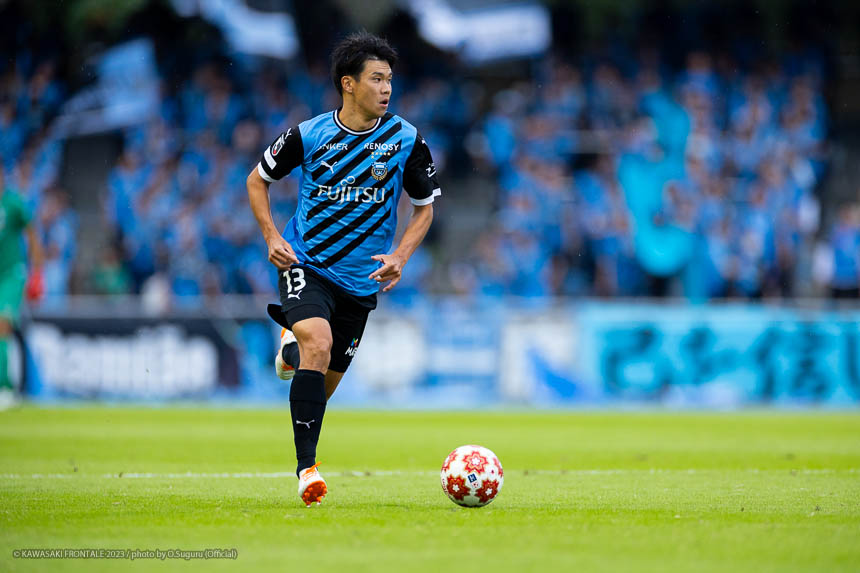 DF13 / 山根 視来選手 DF13 / 山根 視来選手
