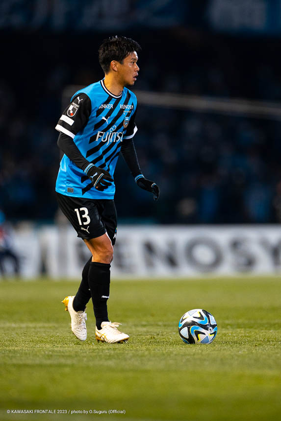 DF13 / 山根 視来選手 DF13 / 山根 視来選手