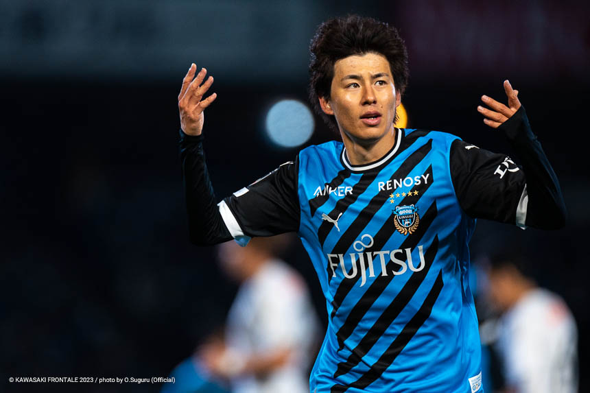 MF14 / 脇坂 泰斗選手 MF14 / 脇坂 泰斗選手