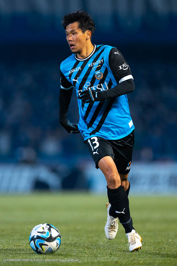 DF13 / 山根 視来選手 DF13 / 山根 視来選手