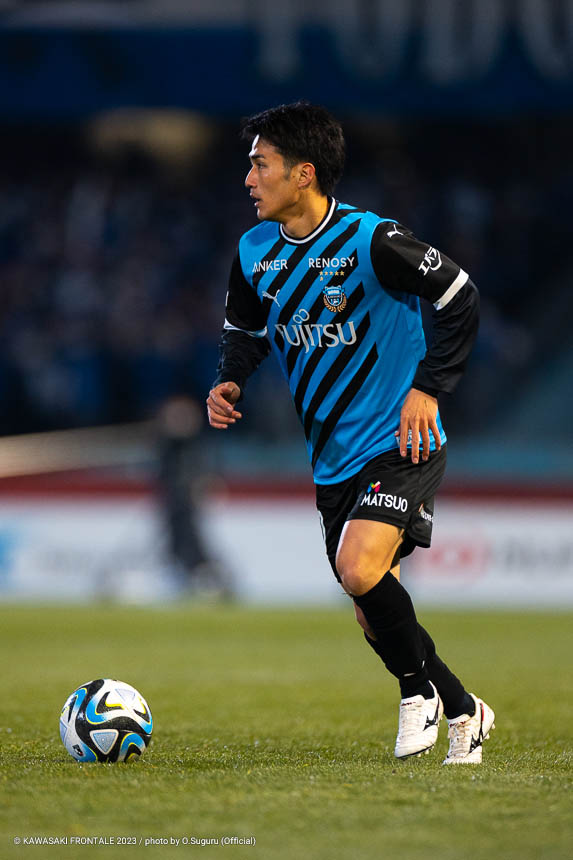MF10 / 大島 僚太選手 MF10 / 大島 僚太選手
