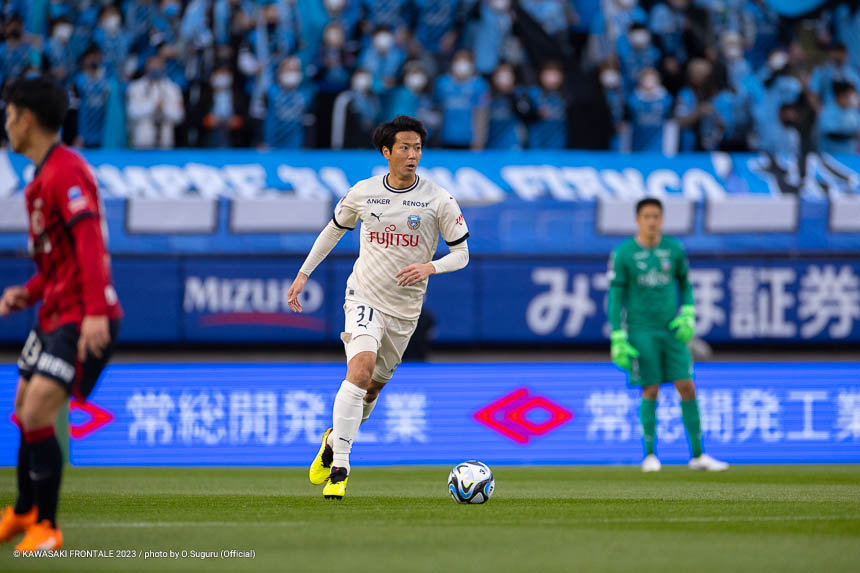 MF31 / 山村 和也選手 MF31 / 山村 和也選手