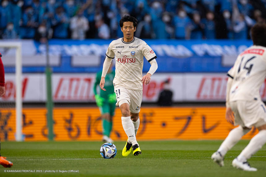 MF31 / 山村 和也選手 MF31 / 山村 和也選手