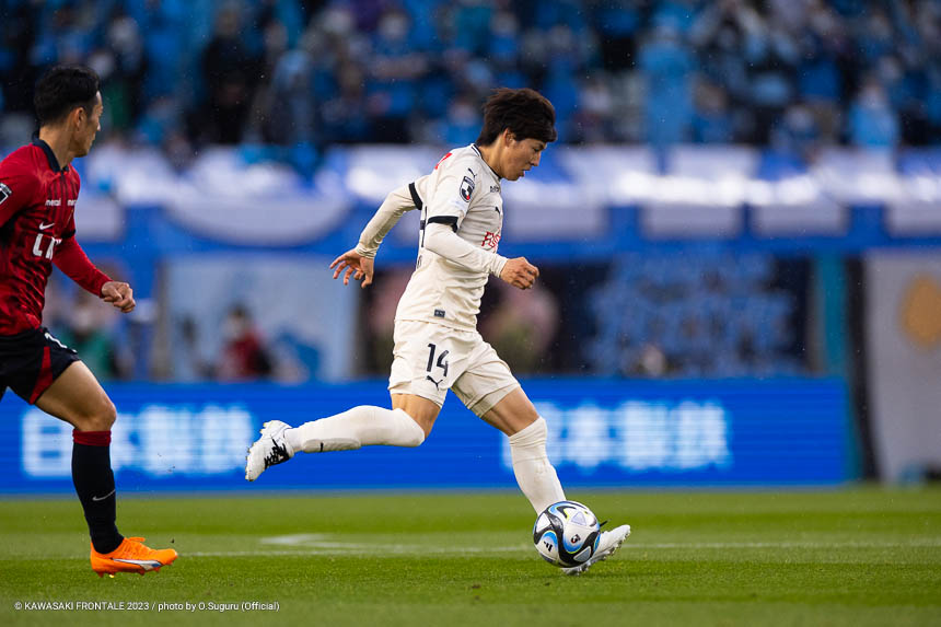 MF14 / 脇坂 泰斗選手 MF14 / 脇坂 泰斗選手