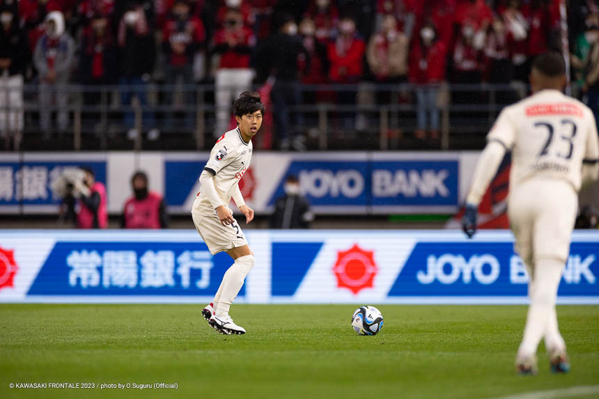 DF15 / 佐々木 旭選手 DF15 / 佐々木 旭選手