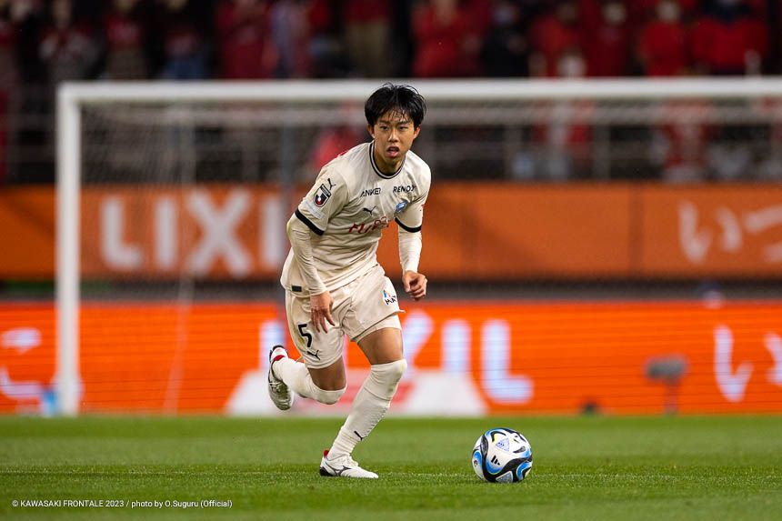 DF15 / 佐々木 旭選手 DF15 / 佐々木 旭選手