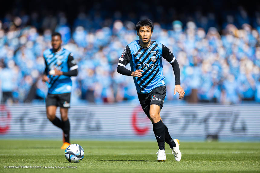 DF13 / 山根 視来選手 DF13 / 山根 視来選手