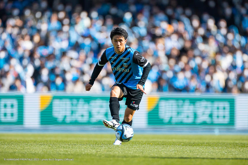 MF10 / 大島 僚太選手 MF10 / 大島 僚太選手