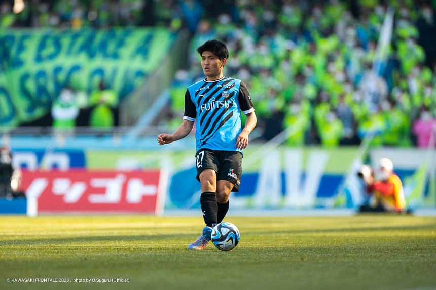 DF27 / 松長根 悠仁選手 DF27 / 松長根 悠仁選手