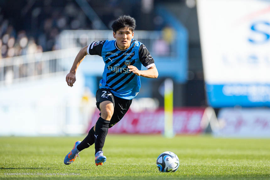 DF27 / 松長根 悠仁選手 DF27 / 松長根 悠仁選手