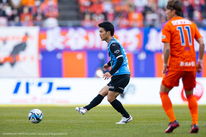 MF10/大島僚太選手 MF10/大島僚太選手