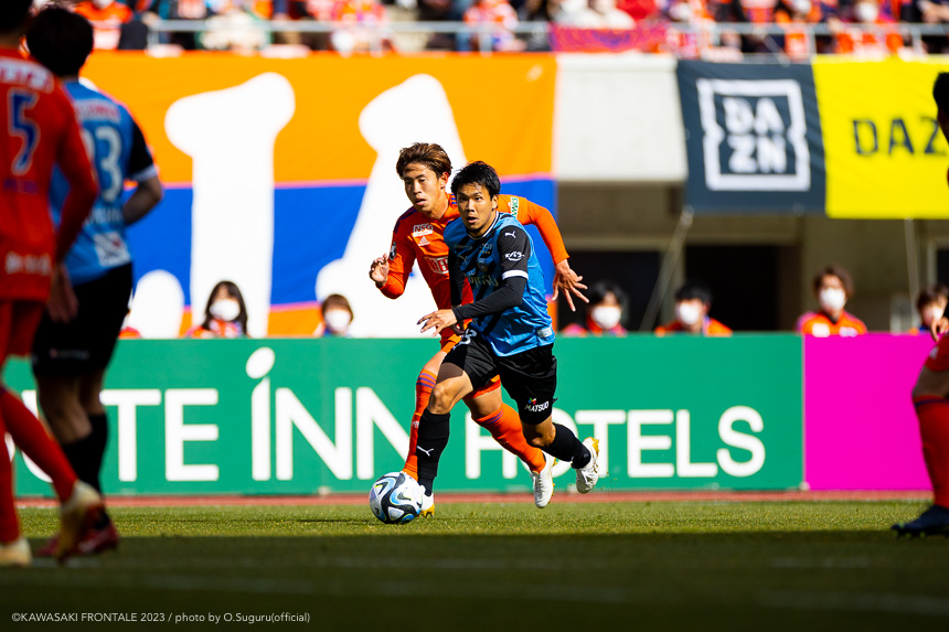DF13/山根 視来選手 DF13/山根 視来選手