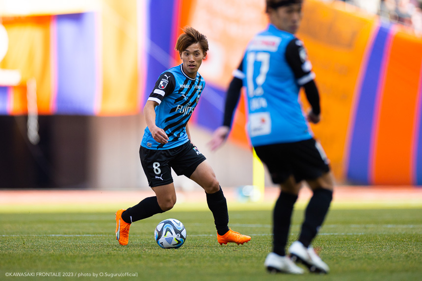 MF8/橘田 健人選手 MF8/橘田 健人選手