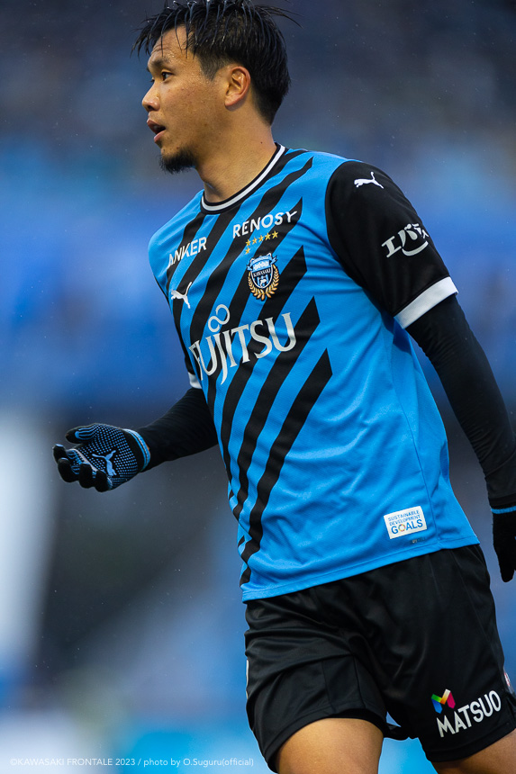 DF13/山根 視来選手 DF13/山根 視来選手