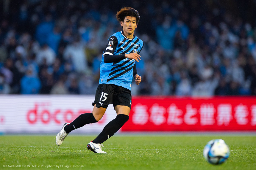 DF15/田邉 秀斗選手 DF15/田邉 秀斗選手
