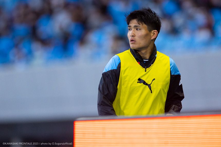 DF27/松長根 悠仁選手 DF27/松長根 悠仁選手