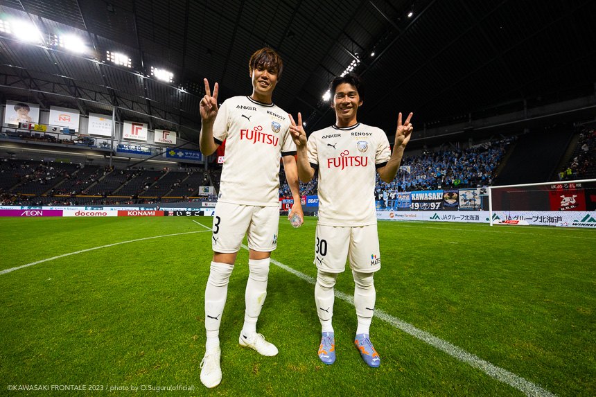 大南選手 & 瀬川選手 大南選手 & 瀬川選手
