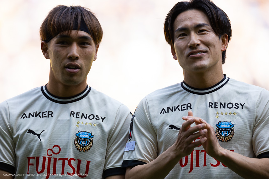 遠野選手 & 登里選手 遠野選手 & 登里選手