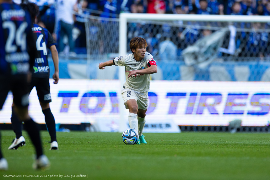 MF8/橘田 健人選手 MF8/橘田 健人選手