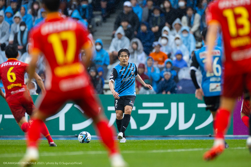 DF2/登里享平選手 DF2/登里享平選手