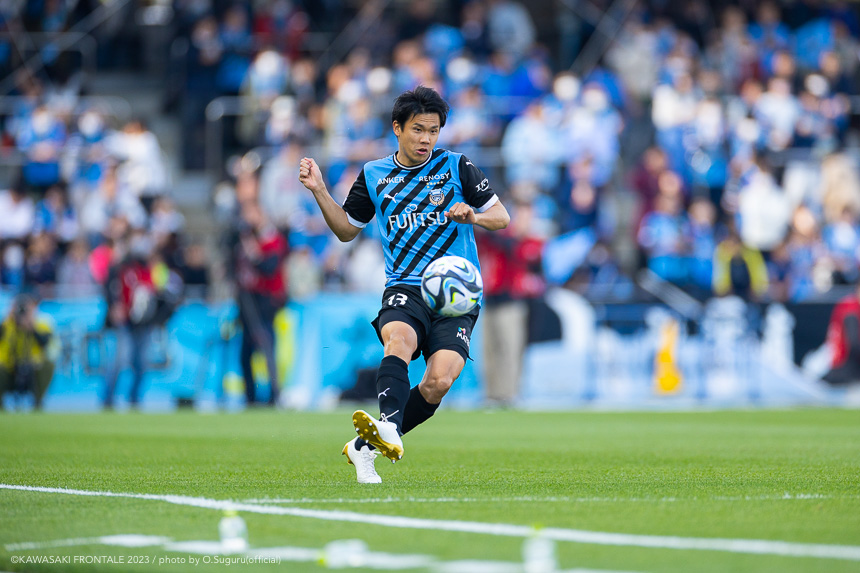 DF13/山根 視来選手 DF13/山根 視来選手
