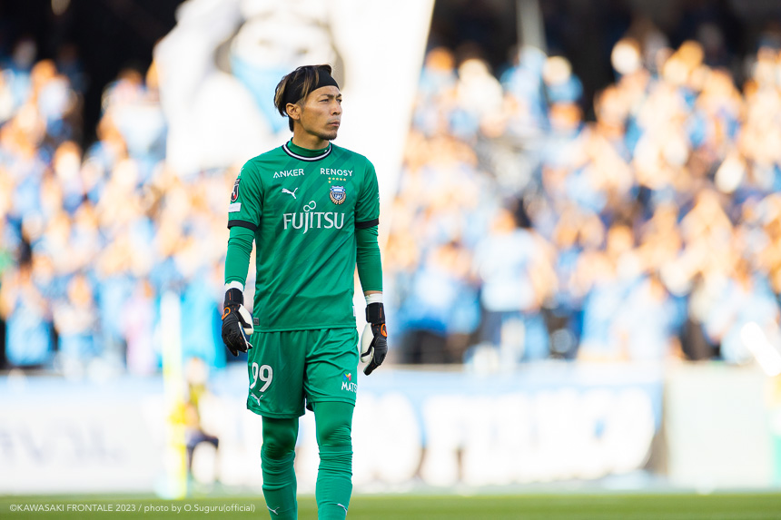 GK99/上福元 直人選手 GK99/上福元 直人選手