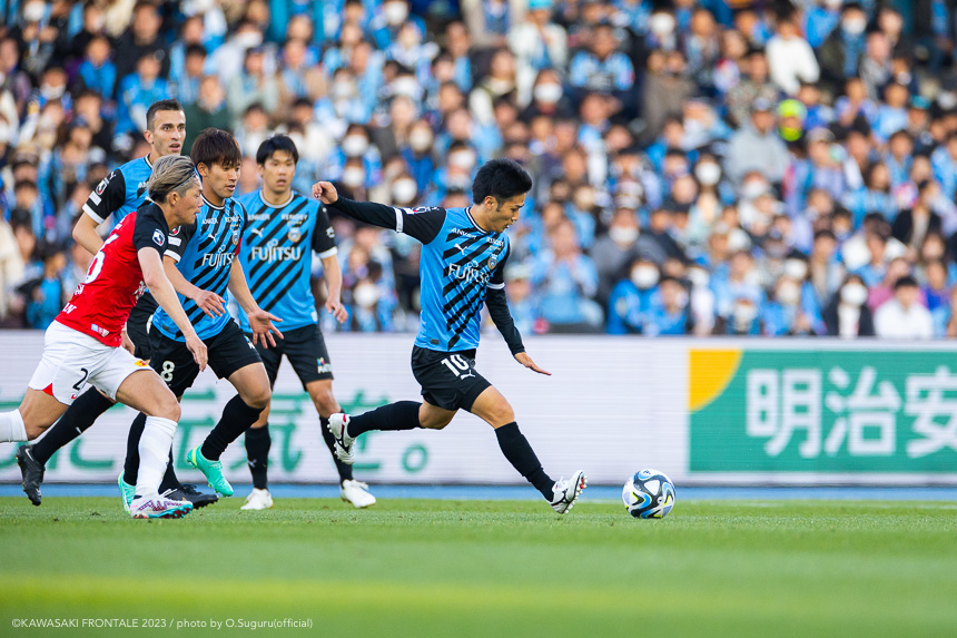 MF10/大島僚太選手 MF10/大島僚太選手