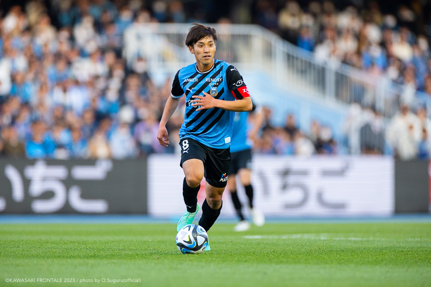 MF8/橘田 健人選手 MF8/橘田 健人選手