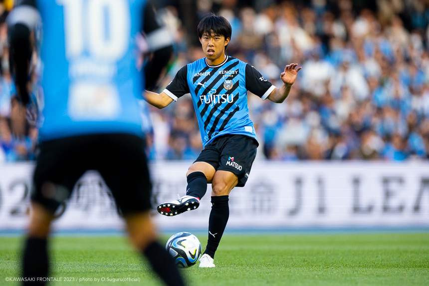 DF5/佐々木 旭選手 DF5/佐々木 旭選手
