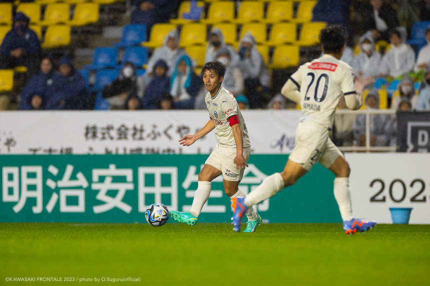 MF8/橘田 健人選手 MF8/橘田 健人選手