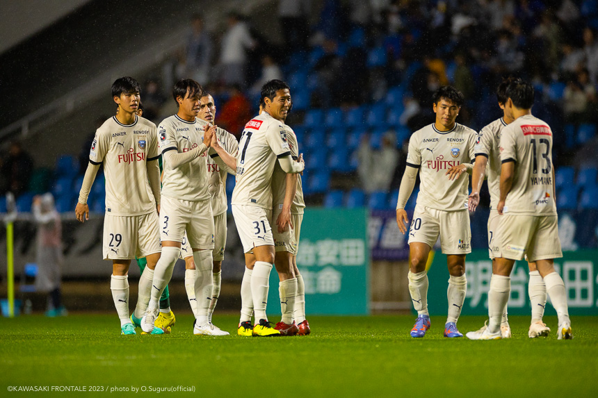 3-1でフロンターレの勝利! 3-1でフロンターレの勝利!