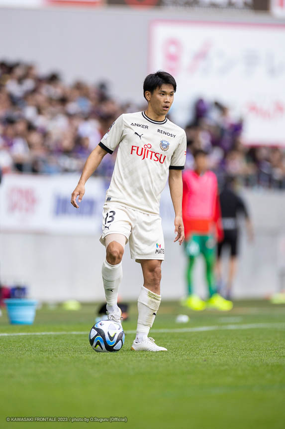 DF13 / 山根 視来選手 DF13 / 山根 視来選手