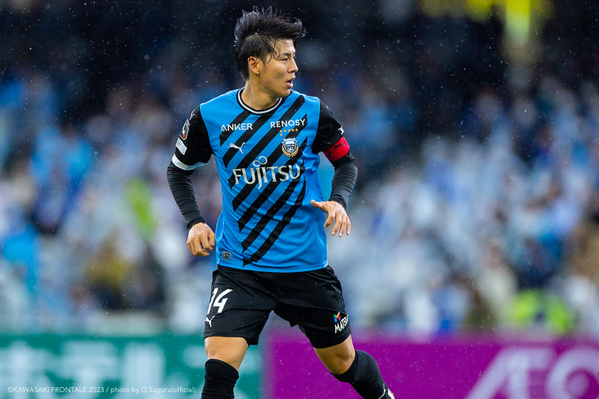 MF14/脇坂 泰斗選手 MF14/脇坂 泰斗選手