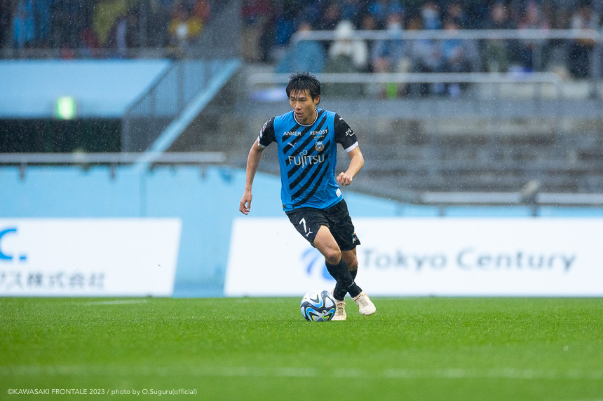 DF7/車屋 紳太郎選手 DF7/車屋 紳太郎選手